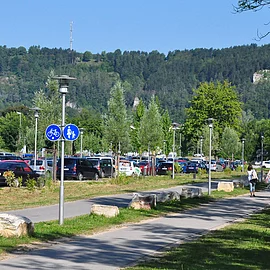 Freiwasser Parkplatz Eichstätt