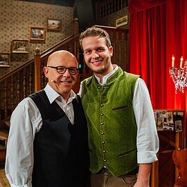 J&uuml;rgen Kirner (l.) und Tobias Boeck (r.)